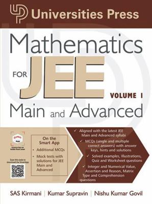 Mathematics for JEE Main and Advanced 9349750341 Book Cover
