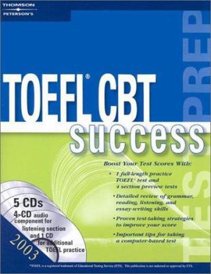 TOEFL Success CBT w/CDRom 2003 0768909503 Book Cover