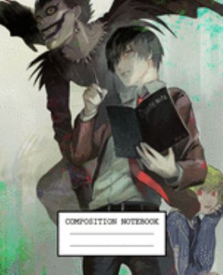 Composition Notebook: Death Note Soft Glossy Cover Wide Ruled Lined Pages Book 7.5 x 9.25 Inches 110 Pages