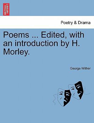Poems ... Edited, with an Introduction by H. Mo... 1241036292 Book Cover