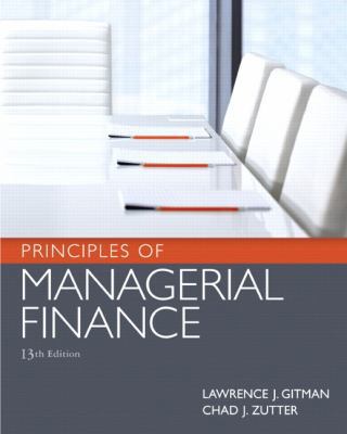 Principles of Managerial Finance 0136119468 Book Cover