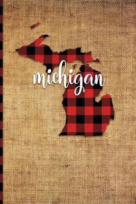 Michigan: 6 X 9 108 Pages: Buffalo Plaid Michig... 1726394514 Book Cover