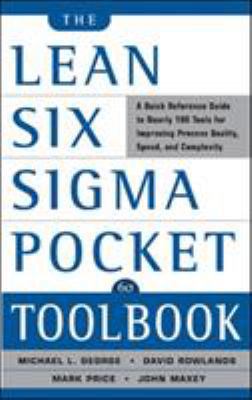 The Lean Six SIGMA Pocket Toolbook: A Quick Ref... B005R3STDA Book Cover