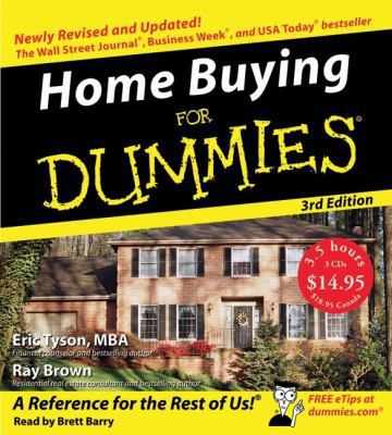 Home Buying for Dummies 0061152730 Book Cover