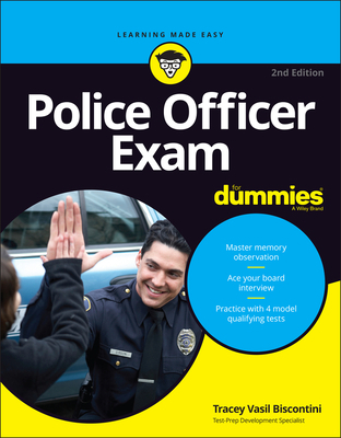 Police Officer Exam for Dummies 1119860555 Book Cover