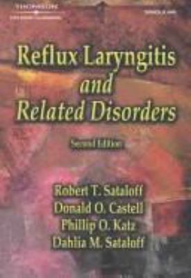 Reflux Laryngitis and Related Conditions 1401836135 Book Cover