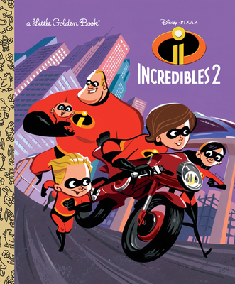 Incredibles 2 Little Golden Book (Disney/Pixar ... 0736438556 Book Cover