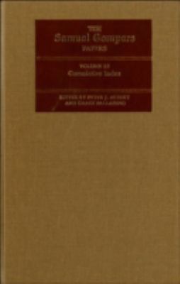 The Samuel Gompers Papers, Volume 13: Cumulativ... 0252037421 Book Cover