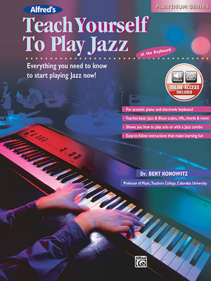 Alfred's Teach Yourself to Play Jazz at the Key... 0739000195 Book Cover