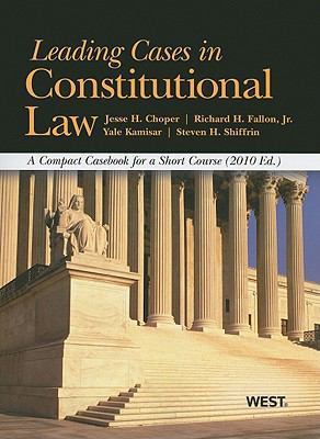 Leading Cases in Constitutional Law: A Compact ... 0314261737 Book Cover
