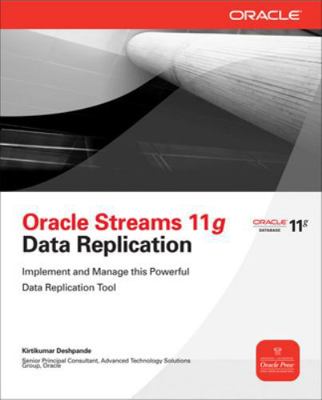Oracle Streams 11g Data Replication 0071496645 Book Cover