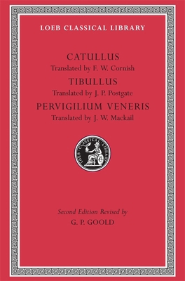 Catullus. Tibullus. Pervigilium Veneris [Latin] B001AM0GW4 Book Cover