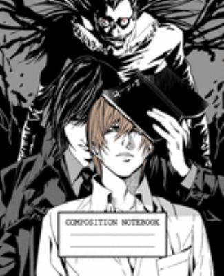 Composition Notebook: Death Note Soft Glossy Cover Wide Ruled Lined Pages Book 7.5 x 9.25 Inches 110 Pages