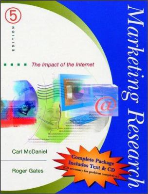 Marketing Research: The Impact of the Internet 047000357X Book Cover