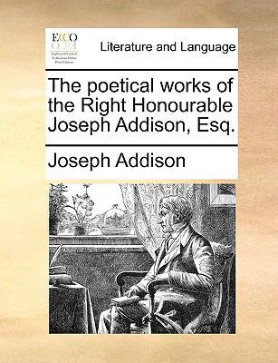 The Poetical Works of the Right Honourable Jose... 1140906976 Book Cover