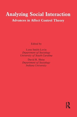 Analyzing Social Interaction: Advances in Affec... 0677217803 Book Cover