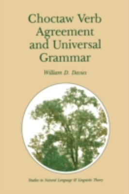 Choctaw Verb Agreement and Universal Grammar 9027721424 Book Cover