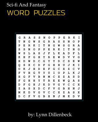 Sci-fi and Fantasy Word Puzzles 1548070947 Book Cover