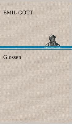 Glossen [German] 3849534286 Book Cover