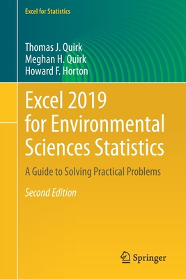 Excel 2019 for Environmental Sciences Statistic... 3030662764 Book Cover