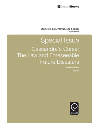 Special Issue Cassandra's Curse: The Law and Fo... 1785602993 Book Cover