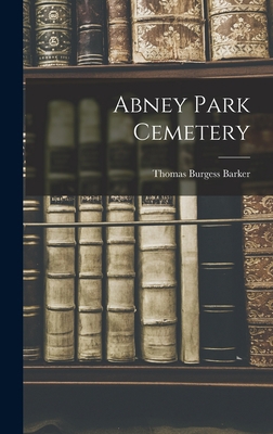 Abney Park Cemetery 1017480923 Book Cover