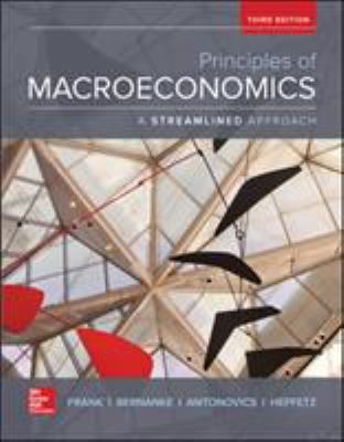 Principles of Macroeconomics, A Streamlined App... 1259133575 Book Cover