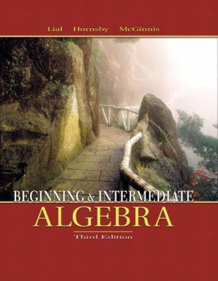 Beginning and Intermediate Algebra (3rd Edition) 0321127153 Book Cover