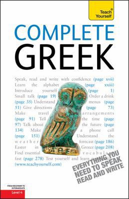 Complete Greek: A Teach Yourself Guide (TY: Com... 0071627863 Book Cover