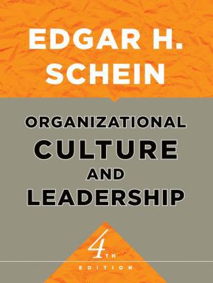 Organizational Culture and Leadership 0470185864 Book Cover