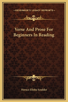 Verse And Prose For Beginners In Reading 1169247741 Book Cover