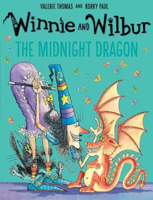 Winnie & Wilbur The Midnight Dragon 0192748238 Book Cover