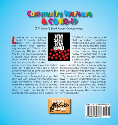Community Workers & COVID-19: (A Children's Boo... [Large Print] 1930357001 Book Cover