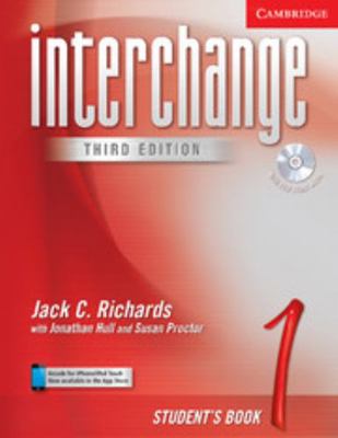 INTERCHANGE STUDENTS BOOK 1 WITH AUDIO CD 3ED B01EQ3OKCA Book Cover