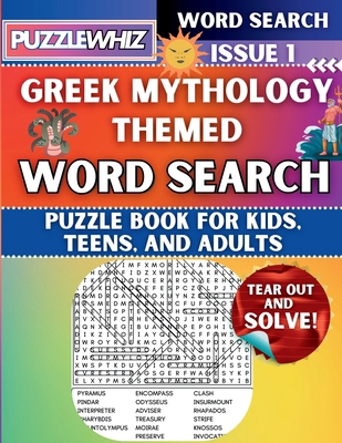 Greek Mythology: Featuring Engaging Themed Word... [Large Print] B0DKG74J5W Book Cover