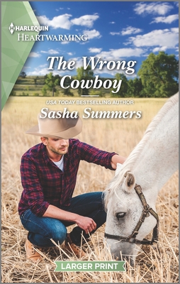 The Wrong Cowboy: A Clean Romance [Large Print] 133542654X Book Cover