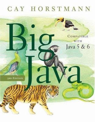 Big Java 0470105542 Book Cover