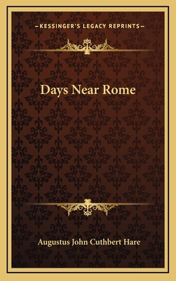 Days Near Rome 1163497495 Book Cover