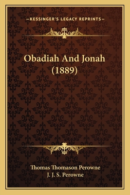 Obadiah And Jonah (1889) 1164841580 Book Cover