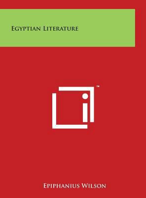 Egyptian Literature 1497914574 Book Cover