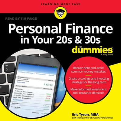 Personal Finance in Your 20s and 30s for Dummies B08ZD4MSNL Book Cover