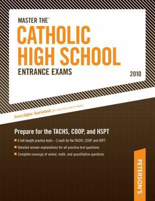 Peterson's Master the Catholic High School Entr... 0768927862 Book Cover