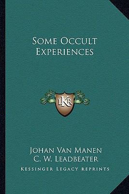 Some Occult Experiences 1162945109 Book Cover