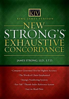New Strong's Exhaustive Concordance-KJV 1418503363 Book Cover