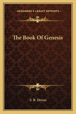 The Book Of Genesis 1162956011 Book Cover
