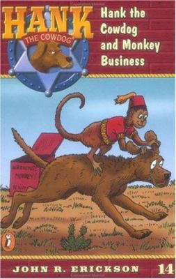 Hank the Cowdog and Monkey Business 0141303905 Book Cover