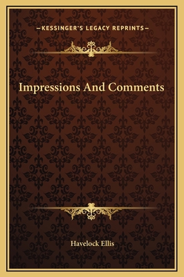 Impressions And Comments 1169249698 Book Cover