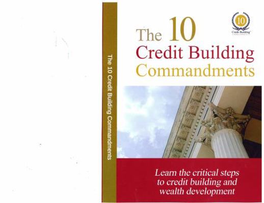 Paperback 10 Credit Building Commandments Workbook Book