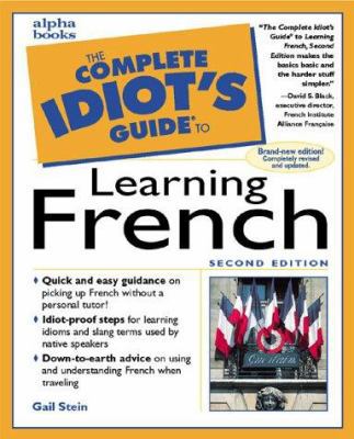Complete Idiot's Guide to Learning French 002863229X Book Cover