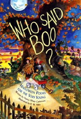 Who Said Boo?: Halloween Poems for the Very Young 0689803087 Book Cover